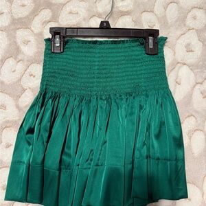 Natural life green shorts/skirt
